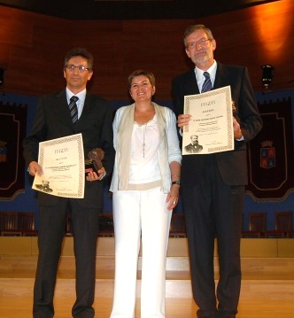 José Antonio Adell y Celedonio García reciben el Galardón Joaquín Costa